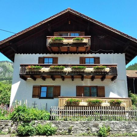 Ferienwohnung Haus Brigitte Bad Hindelang Exterior foto