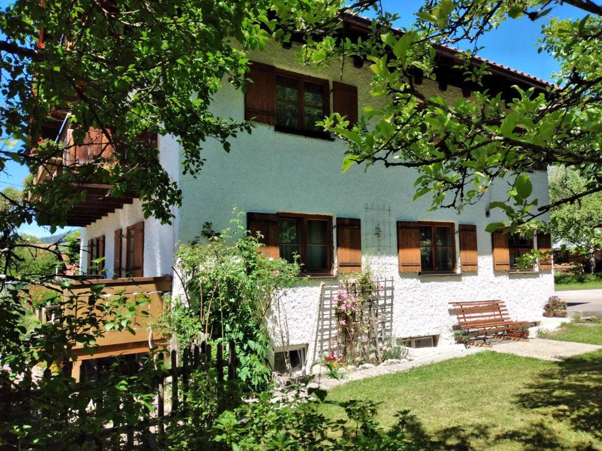Ferienwohnung Haus Brigitte Bad Hindelang Exterior foto