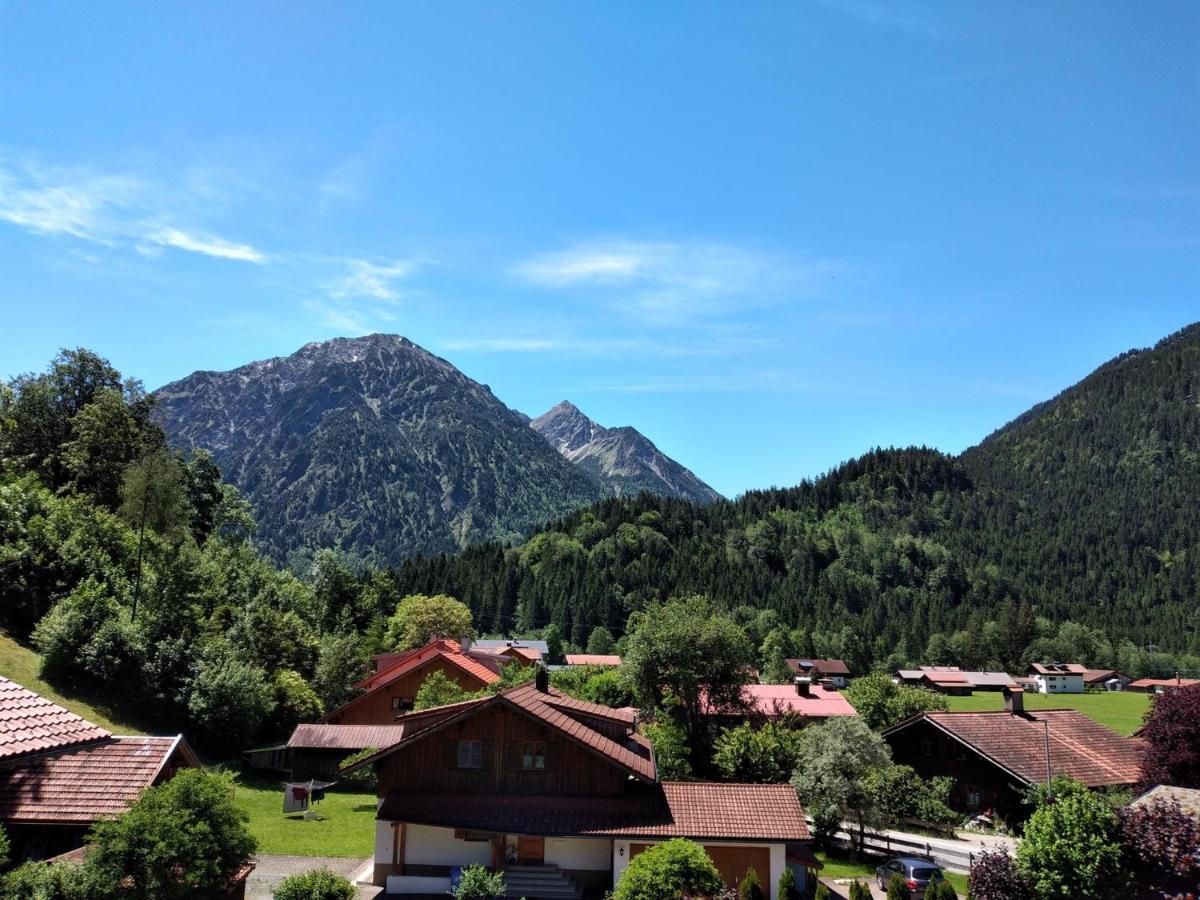 Ferienwohnung Haus Brigitte Bad Hindelang Exterior foto